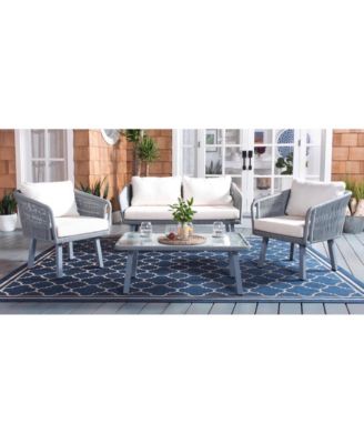 Kerson 4PC Rope Living Set