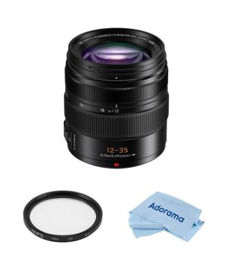LUMIX G X Leica DG Vario-Elmarit 12-35mm f/2.8 Aspherical Lens for Micro Four Thirds Bundle with 58mm Multi Coated UV Slim Filter