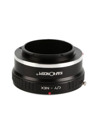 K&F Concept High Precision Lens Adapter Mount,C/Y-NEX with Tripod Connector