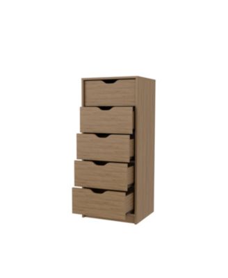 5-Drawer Particle Board and Melamine Nurseries and Bedrooms – Modern Space-Saving Storage Dresser