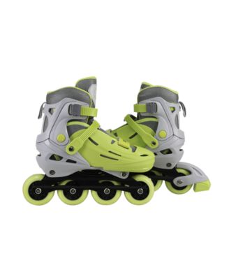 Adjustable Youth Inline Skates with Light Up Wheels (Flash, size S)