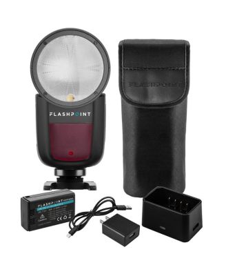 NIKKOR Z 50mm f/1.2 S Lens, Bundle with Flashpoint Zoom Li-on X R2 TTL On-Camera Round Flash Speedlight, 82mm Filter Kit, Cleaning Kit