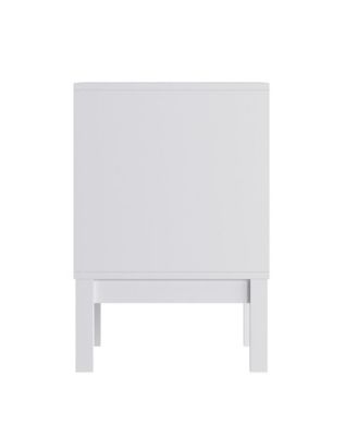 Samuel Kids Double-Drawer Night Stand With Solid Wood Frame