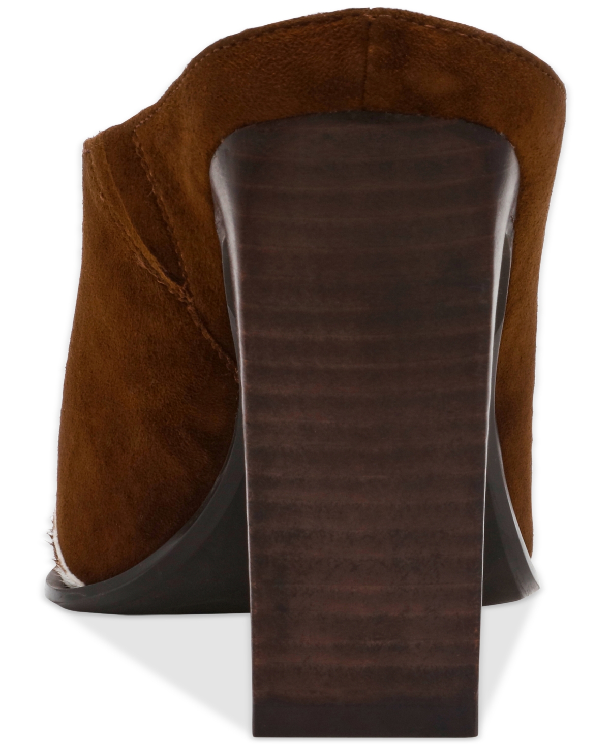Steve Madden Women's Houston High-heel Snip-toe Western Mule Pumps In Brown