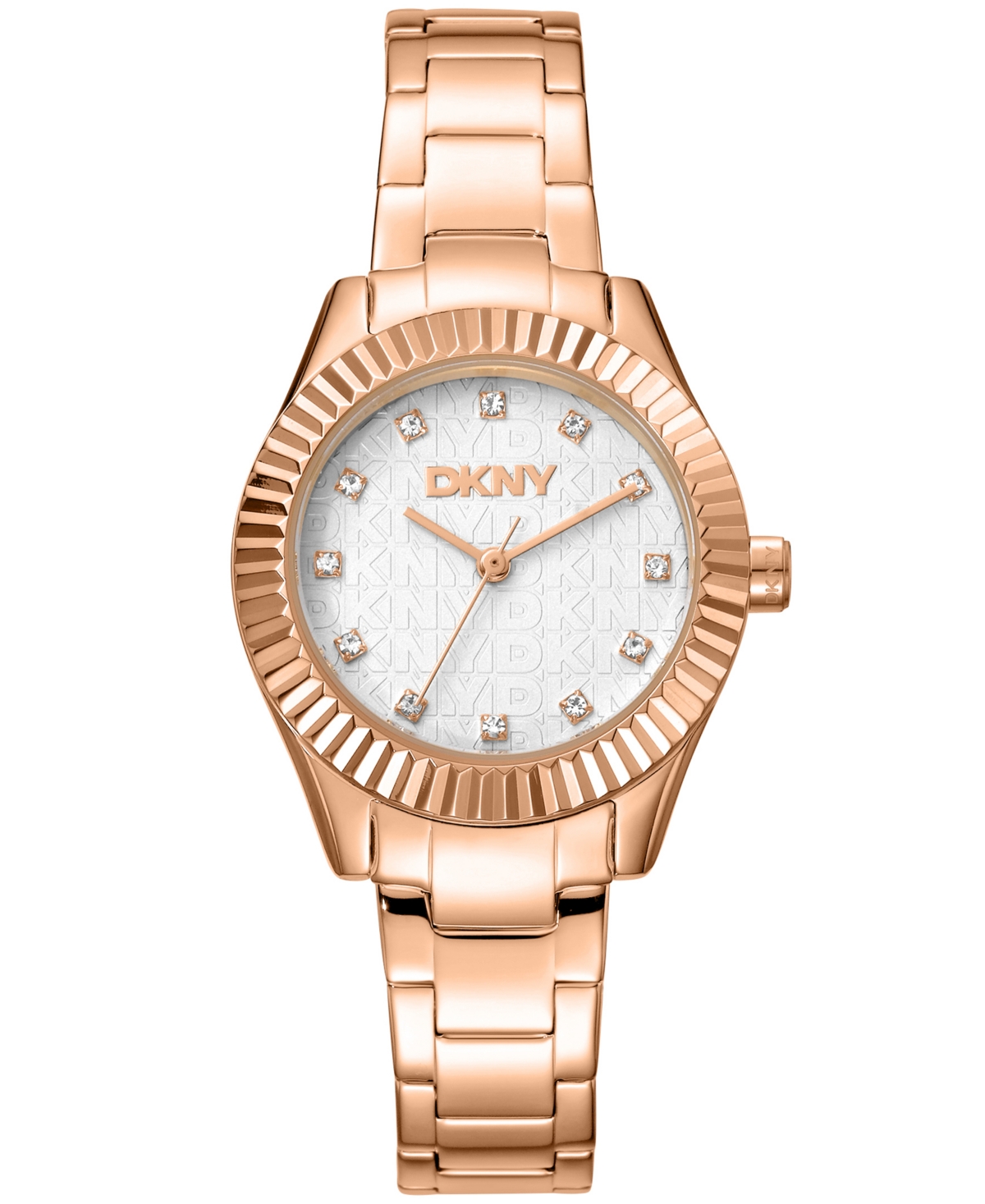 Women's Chambers Glitz Rose Gold-Tone Stainless Steel Bracelet Watch, 30mm - Rose Gold