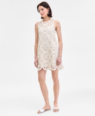 On 34th - Women's Crochet Mini Dress, Exclusively at Macy's