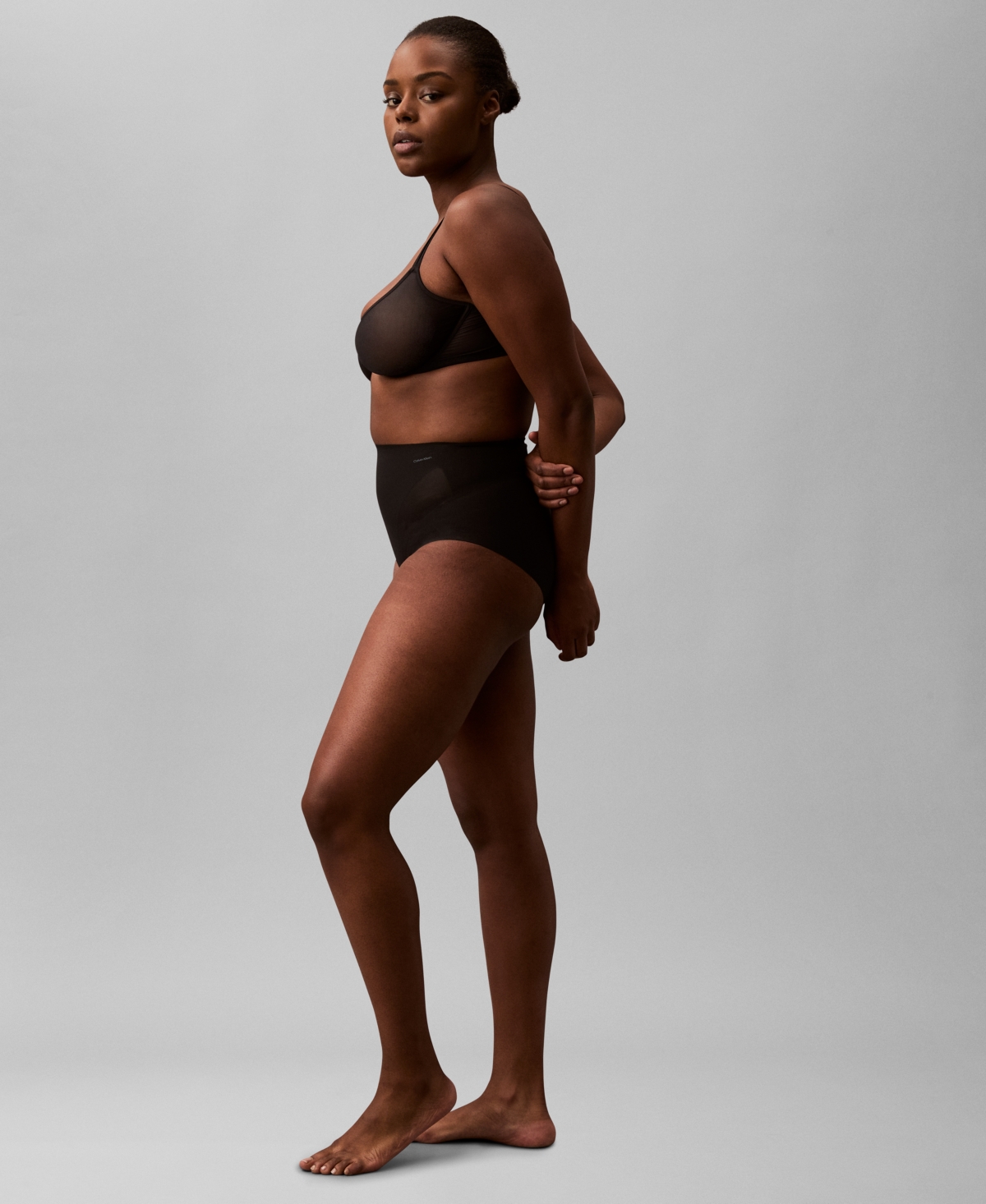 Calvin Klein Women's Stay-put Mesh Brief