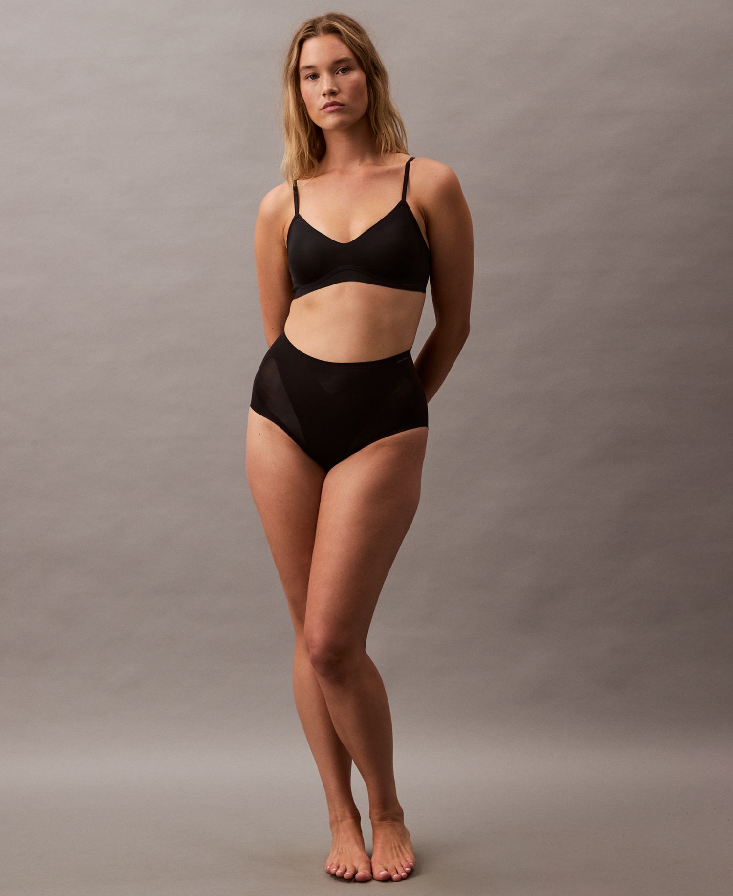 Women's Stay-Put Firm Mesh Brief Shaping Underwear QF8173