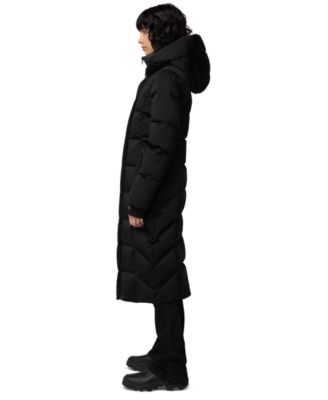Women's Hooded Down Maxi Puffer Coat