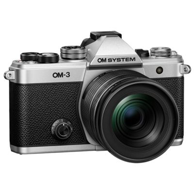 OM-3 Mirrorless Camera with M.Zuiko Digital ED 12-45mm f/4 PRO Lens