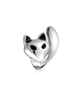 Set of 3 Koala Panda, Elephant, Foxy Lady Animal Fox Charm Bead Sterling Silver