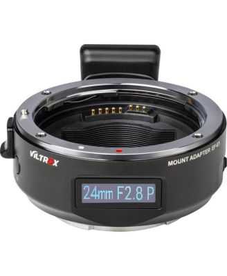 Mark V EF-E5 Canon EF Lens to Sony E-Mount Body Adapter with OLED Screen