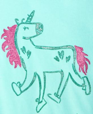Toddler Girls Unicorn University Graphic T-Shirt, Exclusively at Macy's