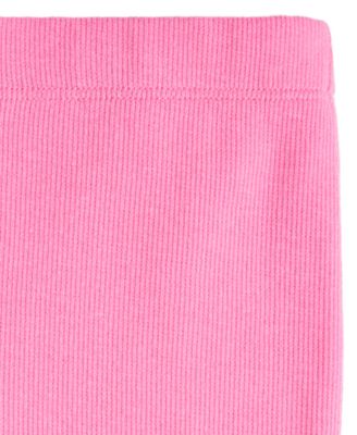 Toddler Girls Ribbed Flare-Leg Leggings, Exclusively at Macy's