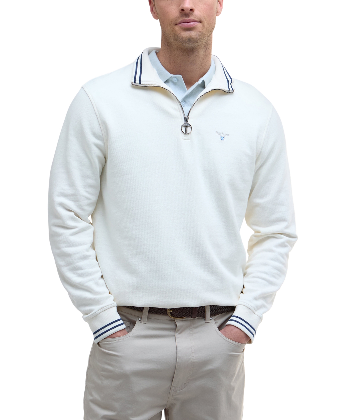 Men's Rosford Half-Zip Sweatshirt - Dark Denim