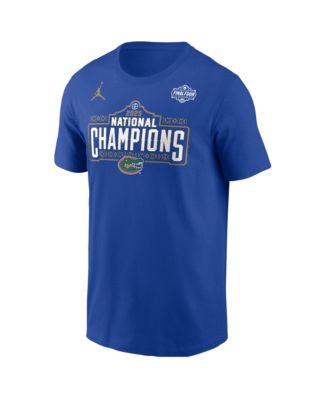 Jordan - Men's Royal Florida Gators 2025 NCAA Men's Basketball National Champions Celebration T-Shirt