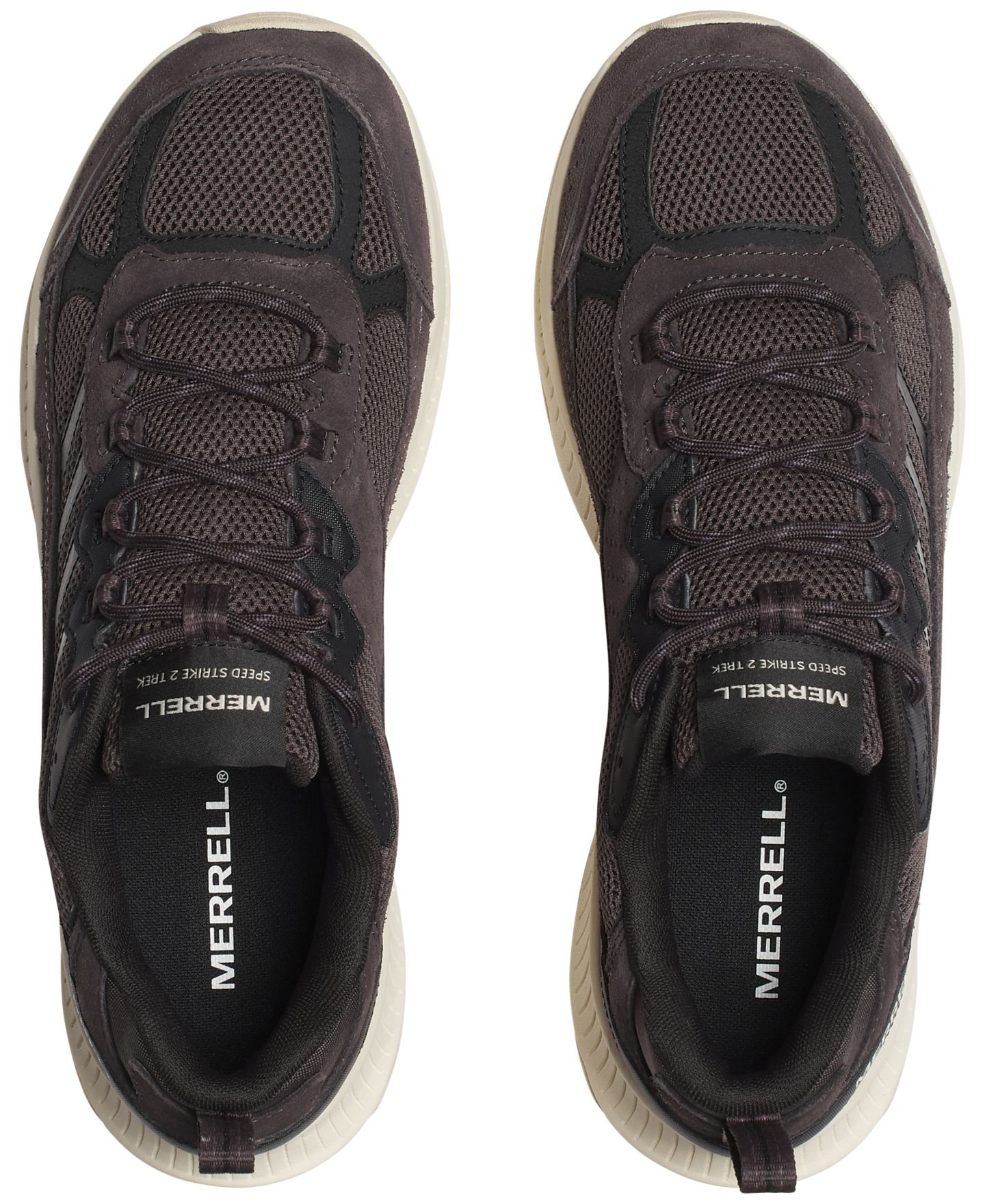 Мужские трекинговые кроссовки Merrell Speed Strike 2 на шнуровке, цвет: Coal — фото 7