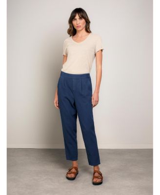 Women's Twill Tapered Pull On Pants