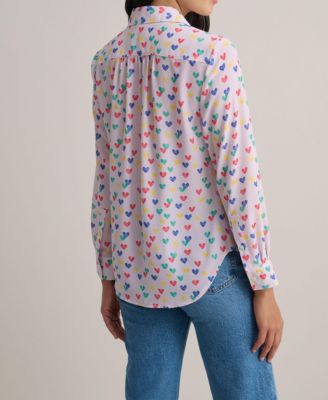 Women's Printed Hearts Natalie Shirt