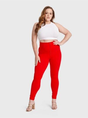 Women's Curvy Fashion High-Rise Sculpting Pants