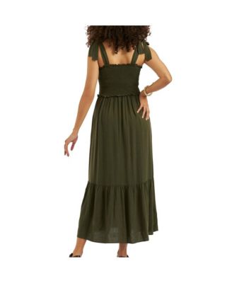 Maternity Ripe Brandi Shirred Dress