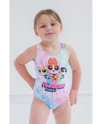 Toddler Girls Powerpuff One Piece Bathing Suit