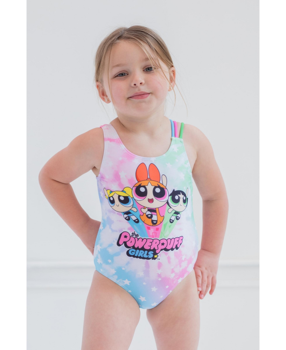 Powerpuff Girls Toddler Girls Powerpuff One Piece Bathing Suit