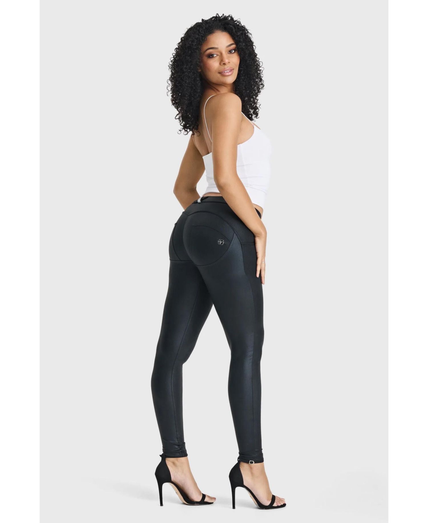 Women's Mid-Rise Sculpting Skinny Disco Pants