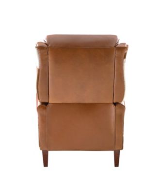Terecita Traditional Richard Cowhide Genuine Leather Manual Recline
