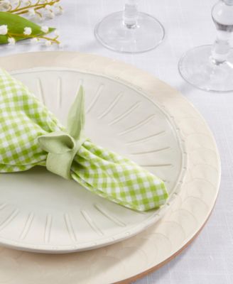 Playful Bunny Ears Napkin Rings, Set of 4