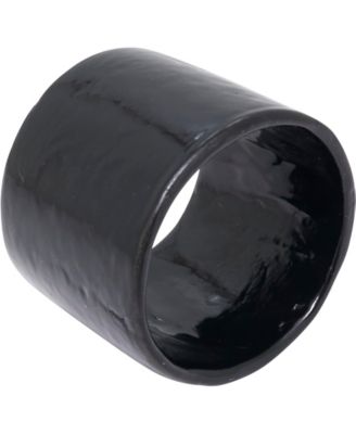 Radiant Capiz Napkin Rings, Set of 4