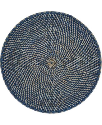 Textured Rattan Placemats, 15" Round