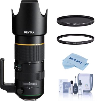 HD Pentax-D FA 70-200mm f/2.8 ED DC AW Lens, Bundle with Tiffen 77mm UV and CPL Filters