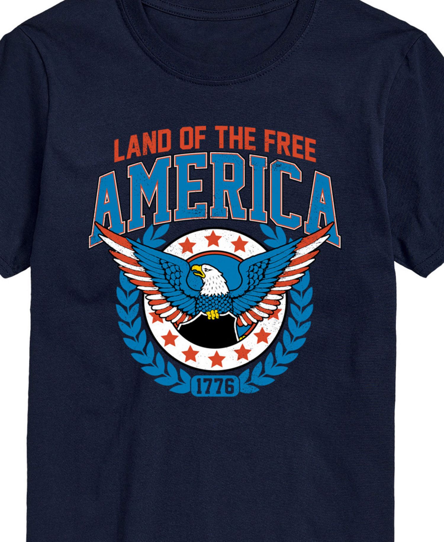 Men’s Americana Land of The Free Short Sleeve T-Shirt