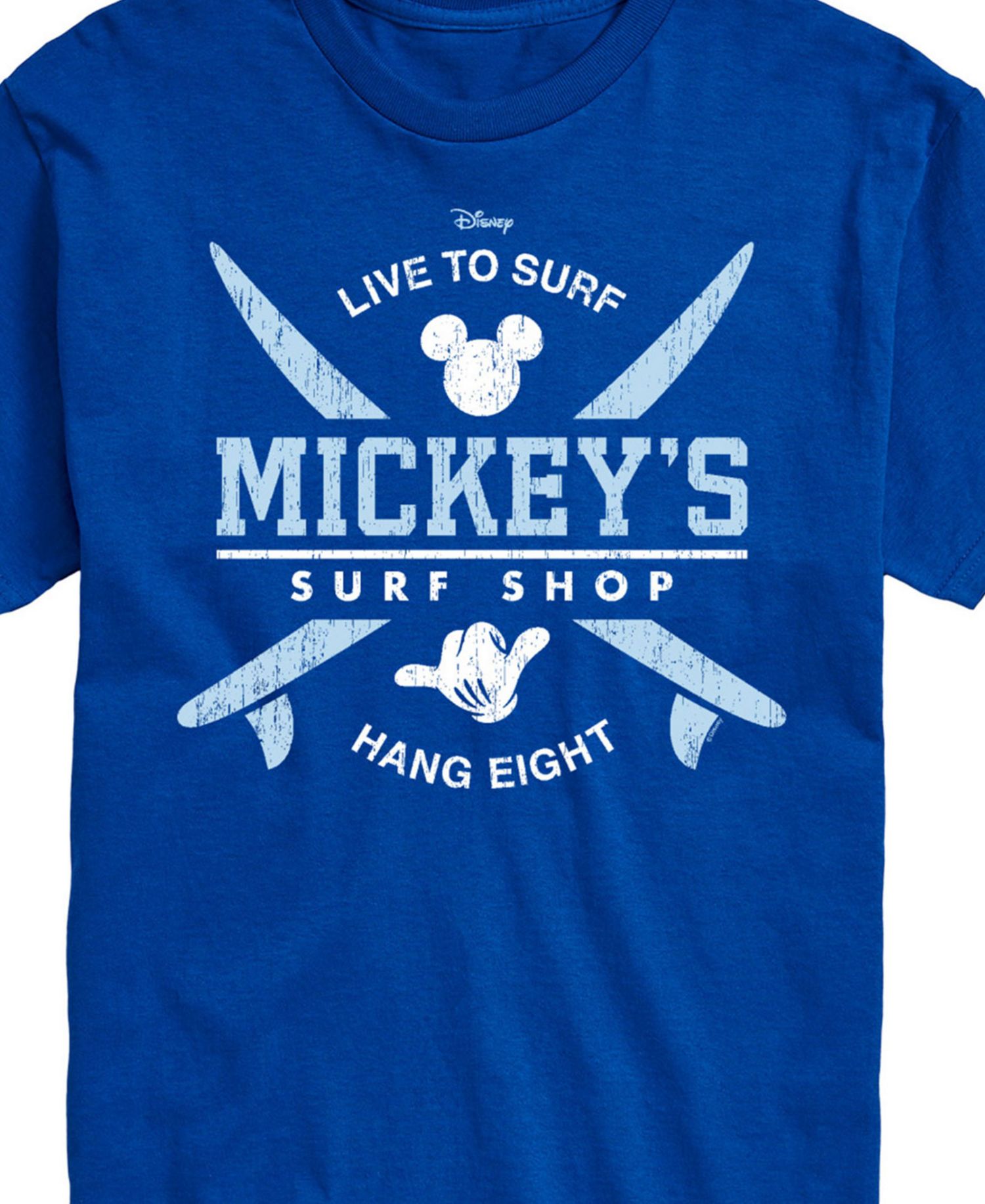 Men's Disney Mickey's Surf Shop Short Sleeve T-Shirt
