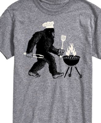 Men's Sasquatch Grilling Short Sleeve T-Shirt