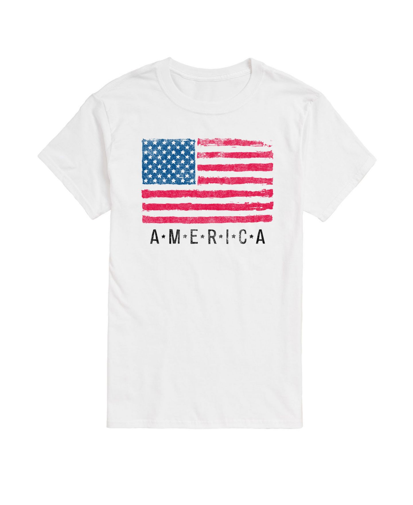 Мужская футболка AIRWAVES American Flag Short Sleeve, цвет: Белый — фото 1