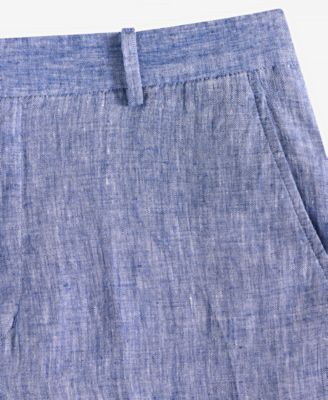 Men's Linen Cross-Dye Pants