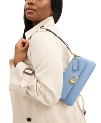 【COACH】Small Jet Leather Shoulder Bag Coach Jet Shoulder Bag, B4/Black: Handbags: Amazon.com