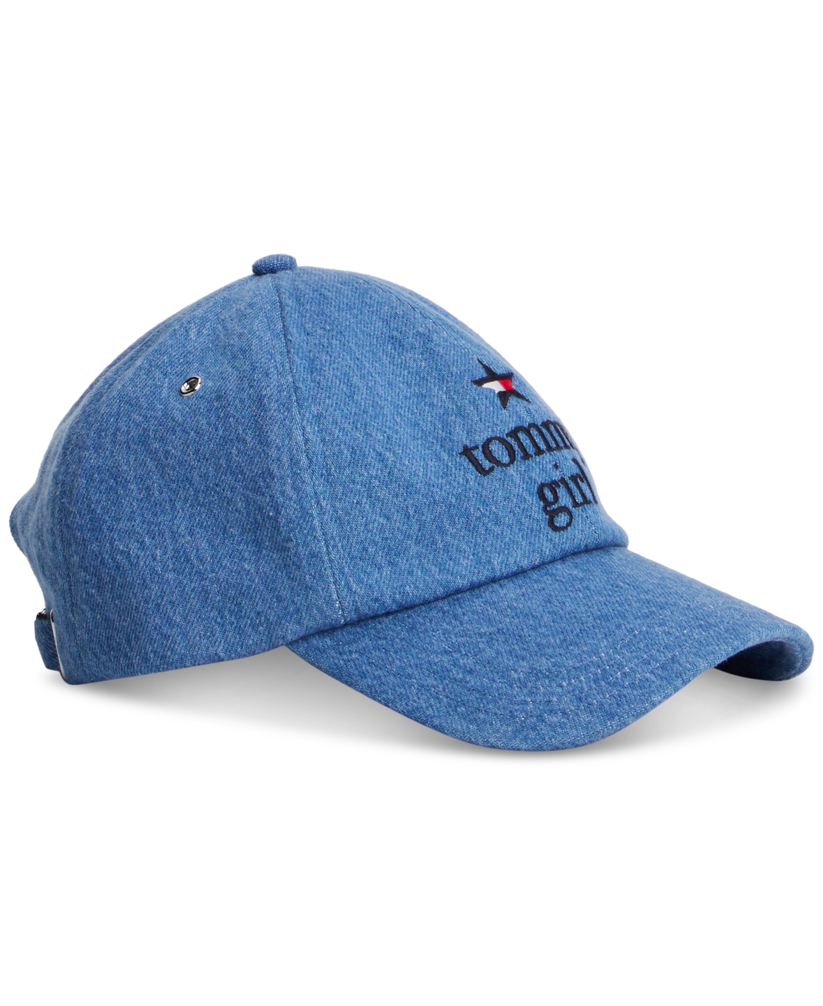Tommy Girl Women's Denim Cap - Mid Blue Denim Wash