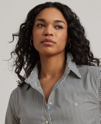 Plus-Size Easy Care Cotton Shirt