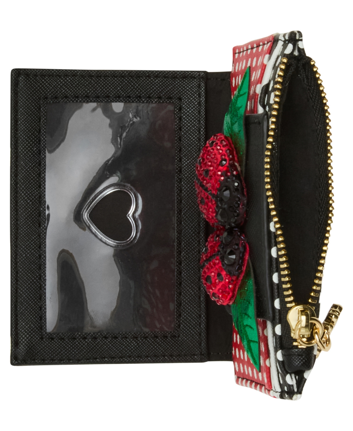 BETSEY JOHNSON LADYBUG BIFOLD WALLET 