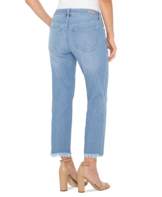 Women's Liv Striped Skinny Jeans