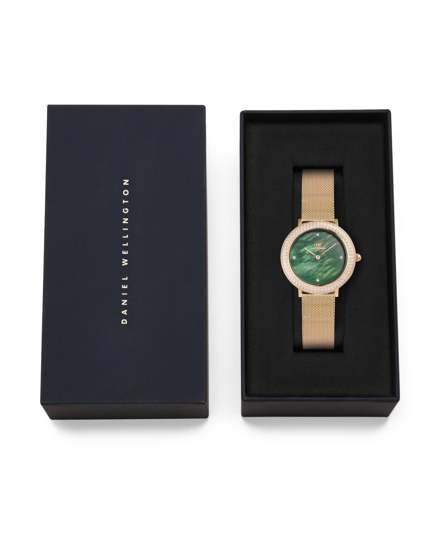 Женские часы Daniel Wellington Analog Gold-Tone Stainless Steel Watch, 32mm — фото 6