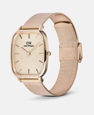 Men's Analog Rose Gold-Tone Stainless Steel Watch, 32mm