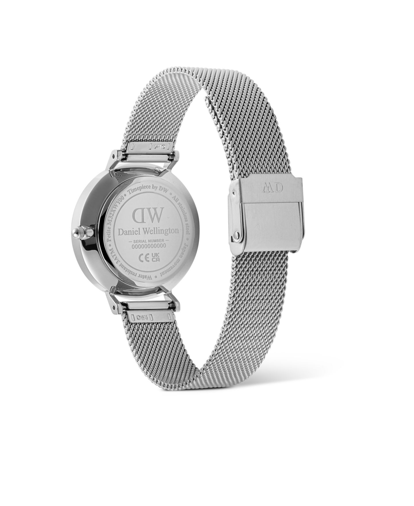 Часы Daniel Wellington Unisex Analog Silver-Tone Stainless Steel Watch, 32mm — фото 3