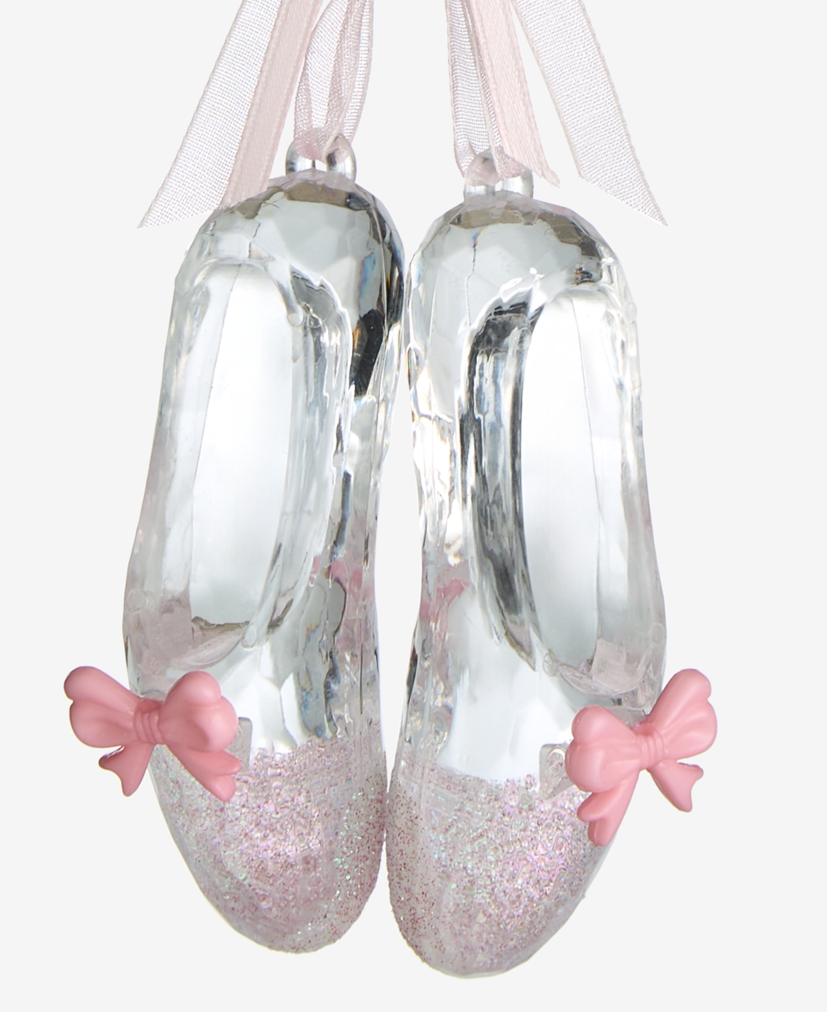 Holiday Lane Ballerina Shoes Ornament, Macy's Exclusive In Transparent