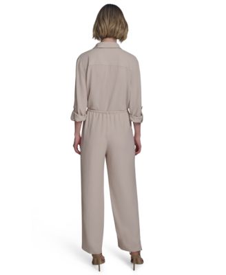 Women's Drawstring Pull-On Wide-Leg Pants