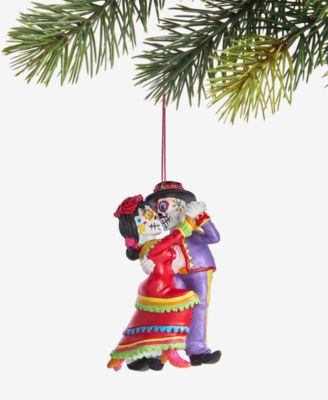 Holiday Lane - Day of the Dead Skeleton Couple Ornament