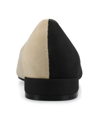 Women's Carmin Block Heel Pointed Toe Flats